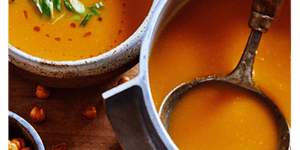 Photo de la Recette: Soupe Miso à la Patate Douce et aux Carottes