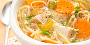 Photo de la Recette: Soupe Pâtes et Poulet