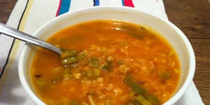 Soupe aux Lentilles Rouges