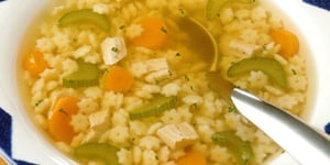 Photo de la Recette: Soupe des Étoiles au Poulet