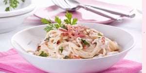 Photo de la Recette: Spaghetti à la Carbonara