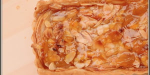 Photo de la Recette: TARTE AMANDINE AUX POMMES