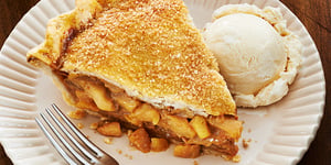 TARTE AUX POMMES ET CARAMEL SALÉ