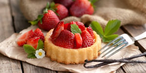 Photo de la Recette: TARTELETTES AUX FRAISES SANS GLUTEN