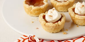 Photo de la Recette: TARTELETTES FEUILLETÉES À LA CITROUILLE