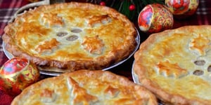 Photo de la Recette: TOURTIERE AU POULET