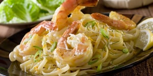 Tagliatelles aux Crevettes