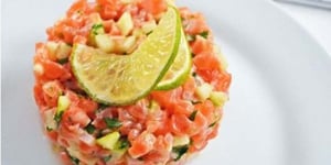 Photo de la Recette: Tartare de Saumon Rafraichissant