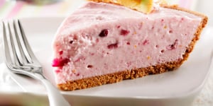 Photo de la Recette: Tarte à la Crème Glacée aux Canneberges