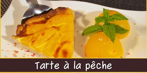 Tarte à la Pêche