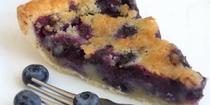 Photo de la Recette: Tarte Amandine aux Bleuets