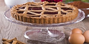 Photo de la Recette: Tarte Chocolat Poire