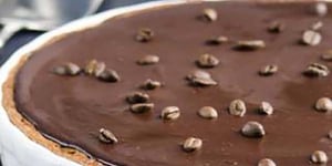 Photo de la Recette: Tarte Allégée au Chocolat et Café