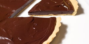 Photo de la Recette: Tarte au Chocolat Express