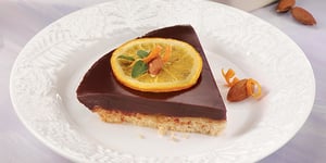 Photo de la Recette: Tarte au Chocolat Parfumée à l’Orange