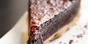 Photo de la Recette: Tarte au Flan au Chocolat