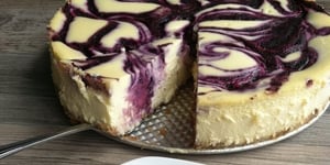 Tarte au Fromage à la Crème et aux Bleuets