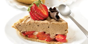 Photo de la Recette: Tarte au Tofu et au Chocolat