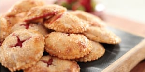 Photo de la Recette: Tartelettes aux Fraises et au Fromage à la Crème