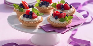 Photo de la Recette: Tartelettes à la Crème Pâtissière et aux Fruits