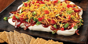 Photo de la Recette: Tartinade au Bacon et à la Sauce Barbecue