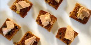 Toast de Foie Gras au Chutney de Figues
