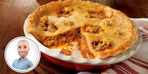 Photo de la Recette: Tourtière à L'italienne de Stefano Faita