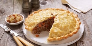 Photo de la Recette: Tourtière au Porc Style Traditionnel