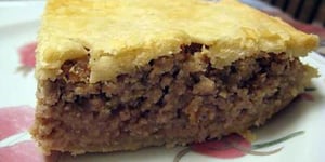 Photo de la Recette: Tourtières Porc et Boeuf