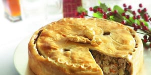 Photo de la Recette: TOURTIÈRE À L'ÉRABLE