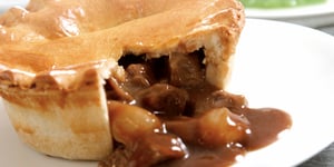 Photo de la Recette: Tourtière au Vin Rouge