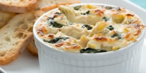 Photo de la Recette: Trempette Chaude aux Épinards et au Fromage Asiago