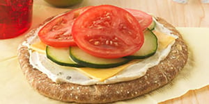 Pita Pizza aux Légumes