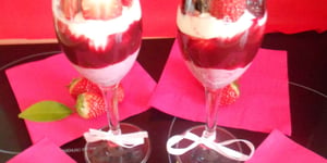 Photo de la Recette: Verrines à la Ricotta Saveur Vanille et ses Fruits Rouges