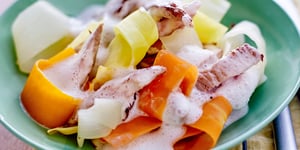 Wok de Veau et Tagliatelles de Légumes
