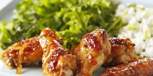 Ailes de Poulet à la Marmelade de Soya