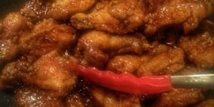 Photo de la Recette: Ailes de Poulet Dakgangjeong