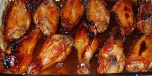 Photo de la Recette: Ailes de Poulet L'erable et au Raifort