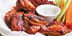 Photo de la Recette: Ailes et Pilons de Poulet Sauce Barbecue à L'érable
