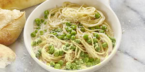 Photo de la Recette: Alfredo Facile aux Pois