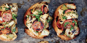 Photo de la Recette: Apéro Artichaut Chorizo d’Antoine Sicotte
