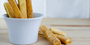 Bâtons de Tarte aux Pommes