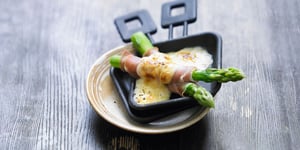 Photo de la Recette: Asperges Gratinées au Jambon