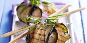 Photo de la Recette: Aubergine Farcie au Chèvre