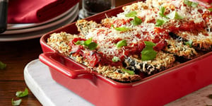 Aubergines Parmesan au Four