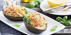 Photo de la Recette: Avocat Farci au Quinoa
