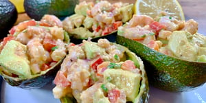 Photo de la Recette: Avocats Farcis aux Crevettes Nordiques