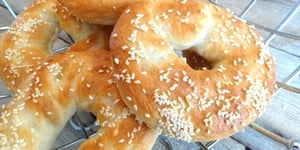 Photo de la Recette: Bagels au Sésame