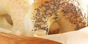 Photo de la Recette: Bagels Nature