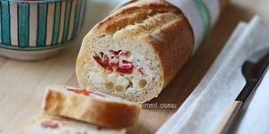 Photo de la Recette: Baguette Farcie au Roquefort